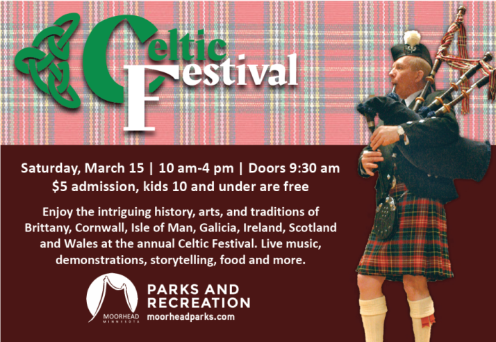 Celtic Festival, Fargo-Moorhead (ND and MN respectively)