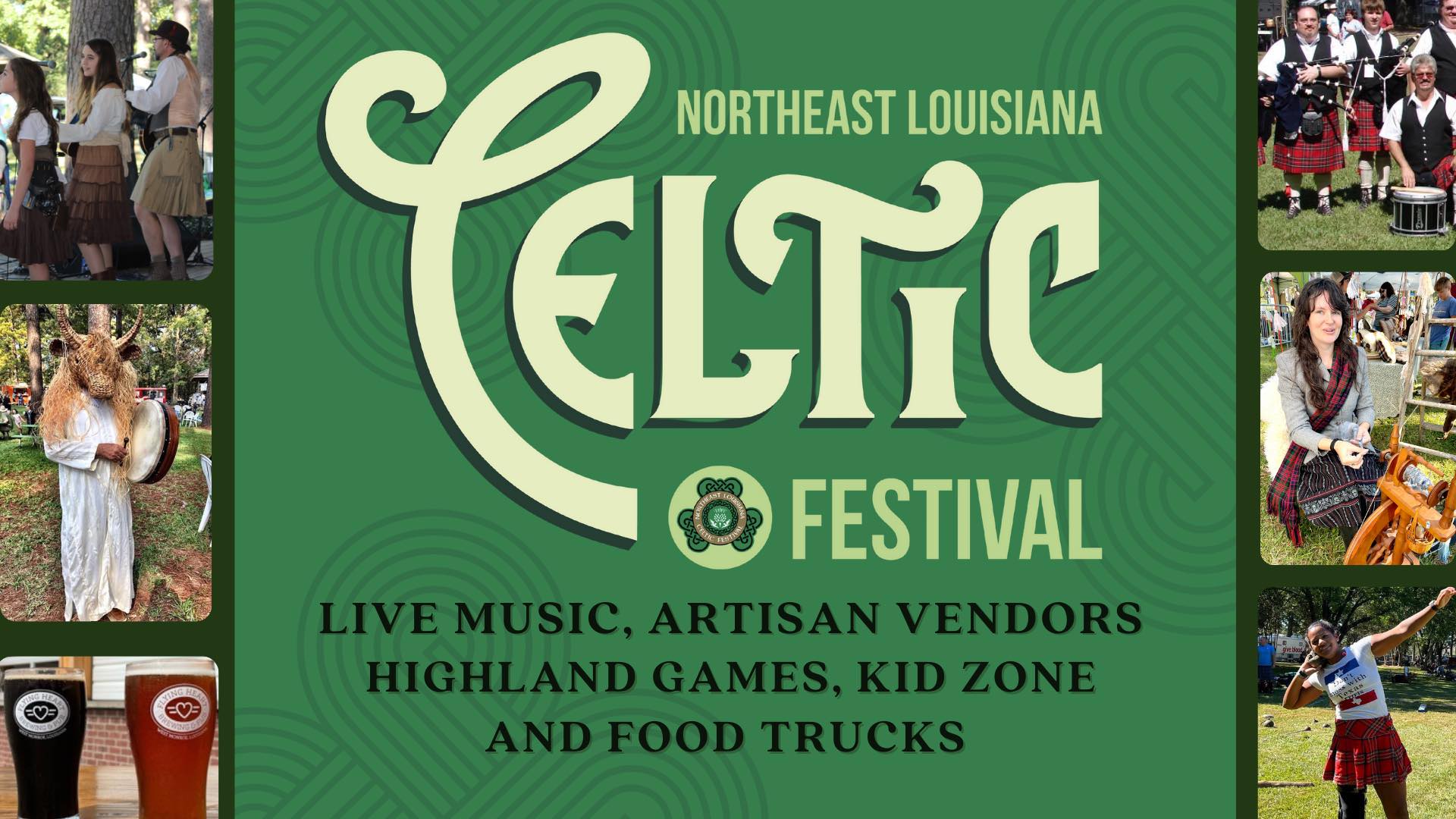 Northeast Louisiana Celtic Festival & Games, West Monroe, LA (Lazarre Park)