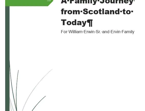 How to Write a Genealogy Research Report